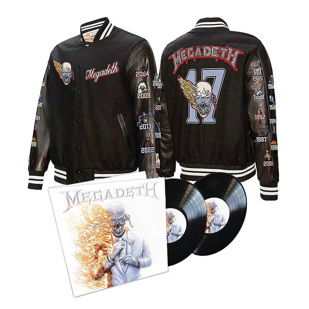 Megadeth Varsity Jacket + LP Deluxe Fan Pack (EU)