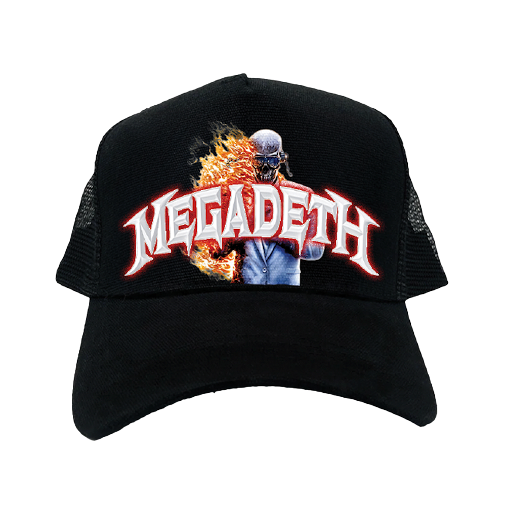 Megadeth Flame Vic Trucker Hat (EU)