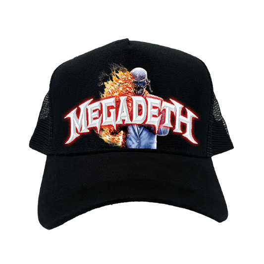 Megadeth Flame Vic Trucker Hat (EU)