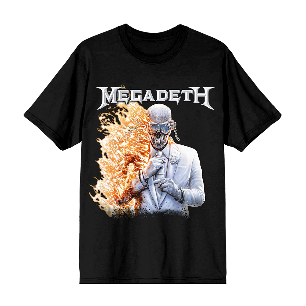 Megadeth Flame Vic Black Tee (EU)
