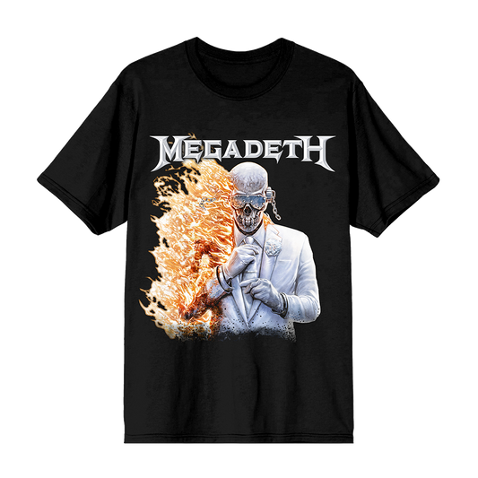 Megadeth Flame Vic Black Tee (EU)