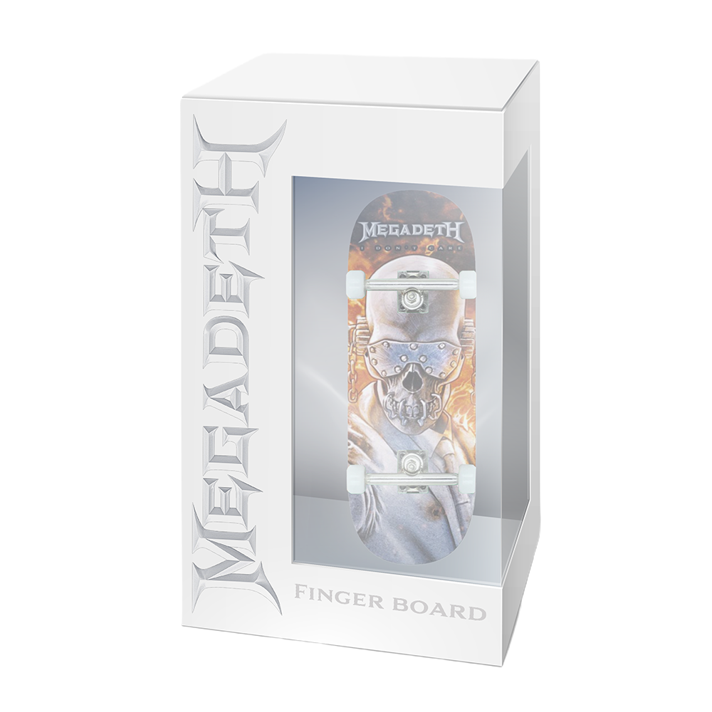 I Don't Care Skull Fingerboard