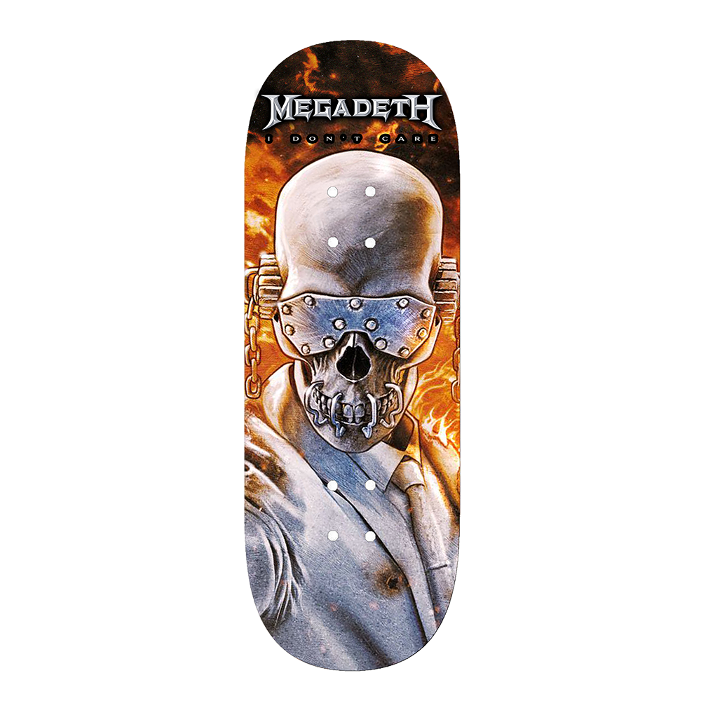 I Don't Care Skull Fingerboard