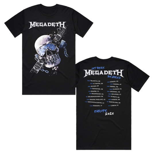 Megadeth EU Itin Tee