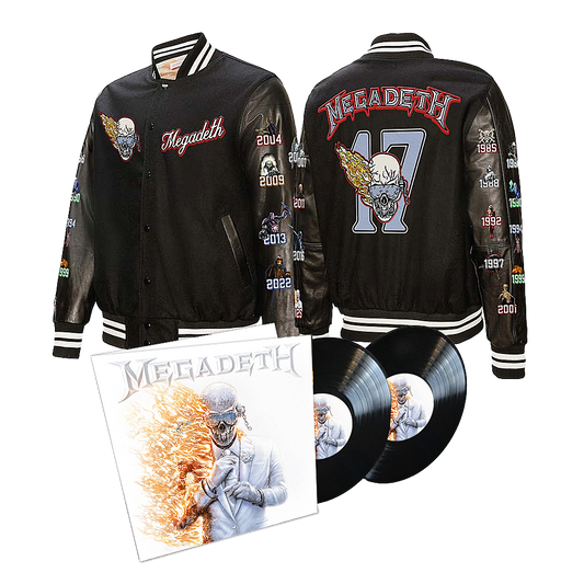 Megadeth Varsity Jacket + LP Deluxe Fan Pack (EU)